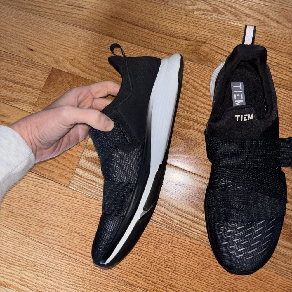 TIEM Black Women's Athletic Shoes - Picture 4 of 7